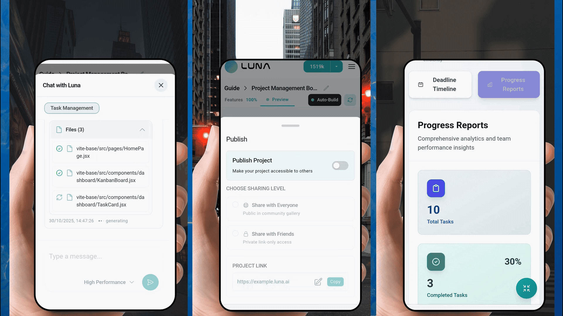 Mobile website creation demonstration